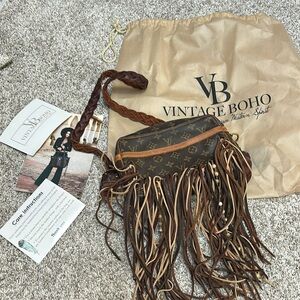Vintage BoHo LV Bag
